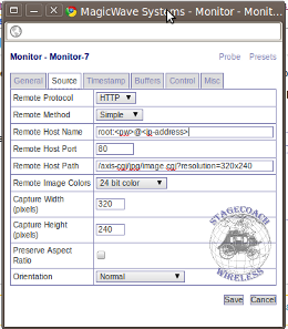 How to Setup an Axis 210 with JPEG 